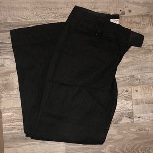 Loft pinstripe flare/wide leg trousers- Julie